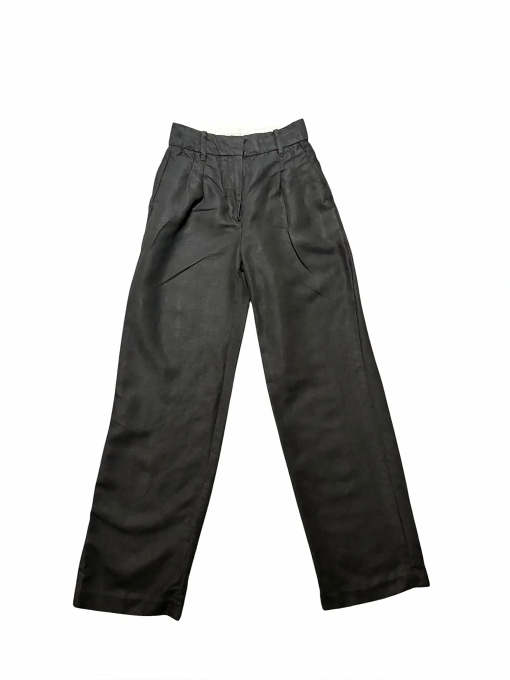 Aritzia Wilfred The Effortless Pant Wide Leg Black Size 0